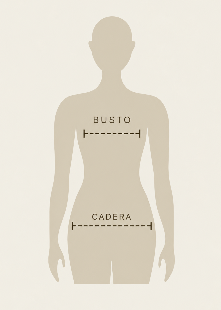 Cómo medir el busto y la cadera